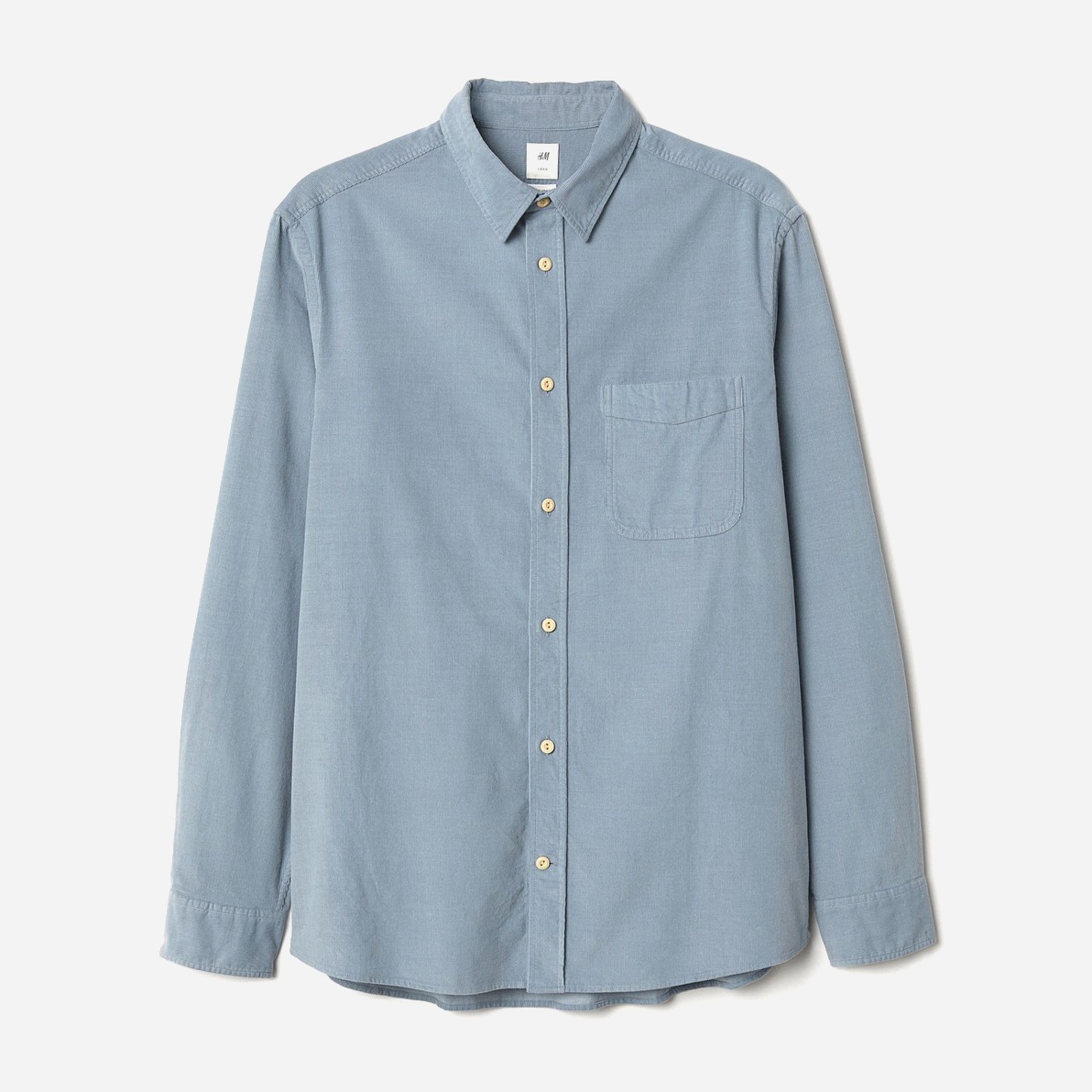 

Рубашка H&M L.O.G.G. 730024 XS Серая