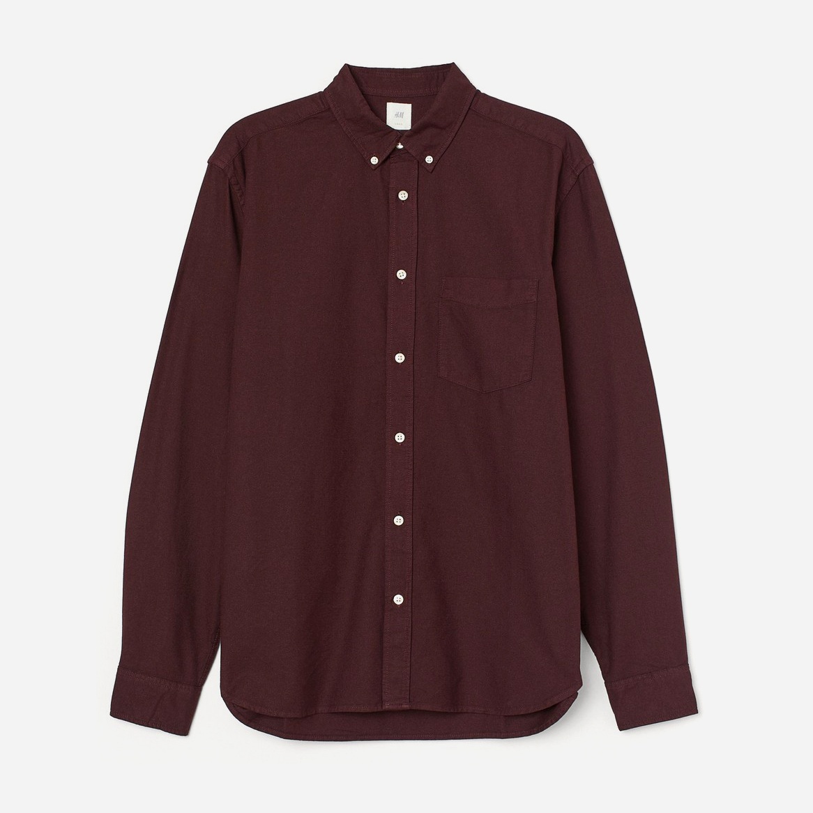 

Рубашка H&M L.O.G.G. 795836  Темно-бордовая, Рубашка H&M L.O.G.G. 795836 S Темно-бордовая