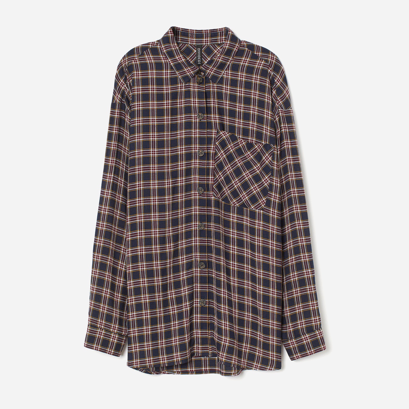 

Рубашка H&M Divided 764355 M Черная