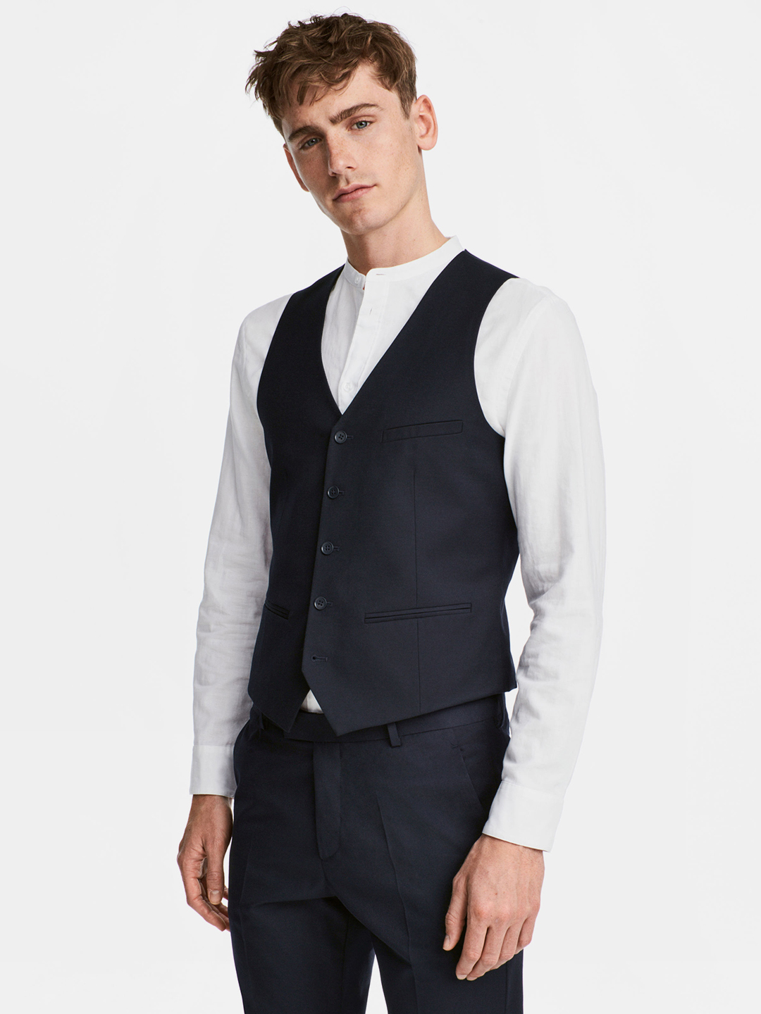 

Жилет H&M 341242 52 Темно-синий