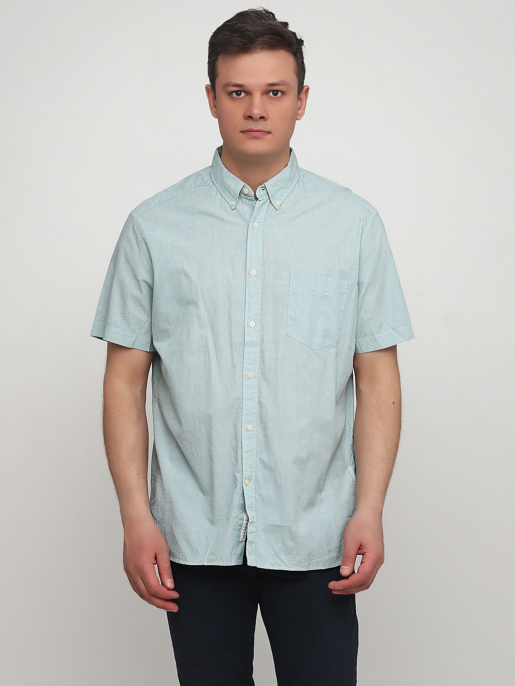 

Рубашка H&M 244708 XL Бирюзовая