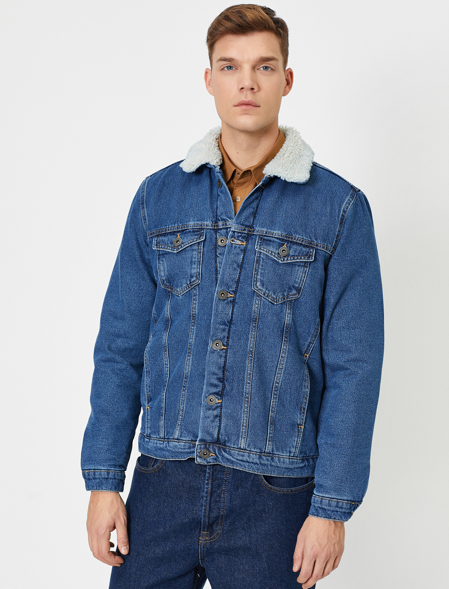

Джинсовая куртка Koton 0YAM53006LD-600 S Blue