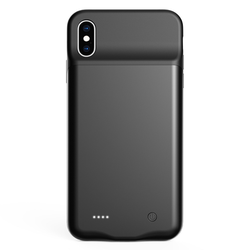 

Чехол аккумулятор Power Bank AmaCase для Apple iPhone X,iPhone XS Black (3200 мАч)