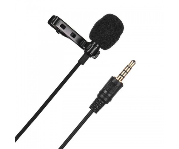 

Микрофон петличный DM M-01 Media MicroPhone 3.5mm jack с зажимом