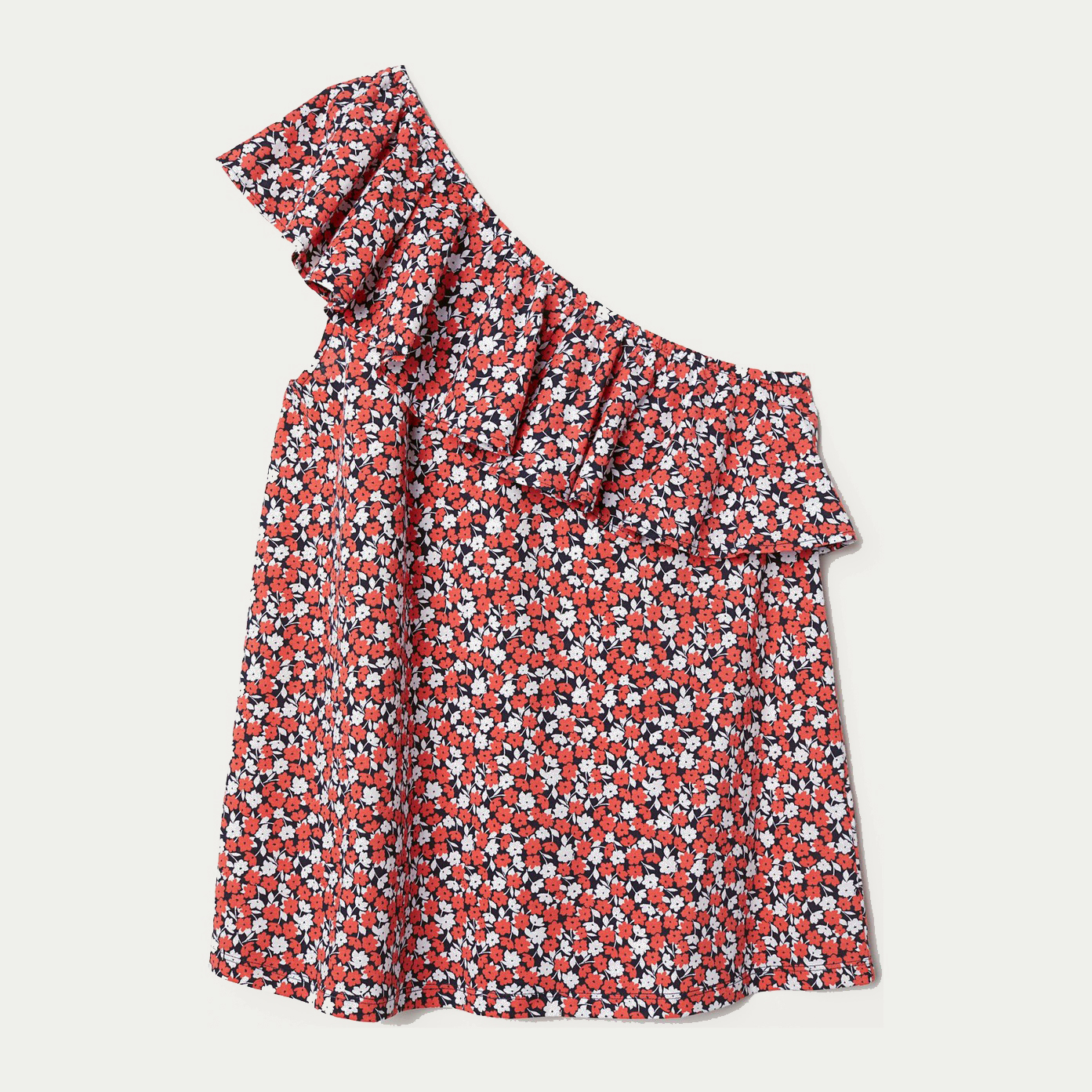

Топ H&M 0651244_цветы M Темно-синий