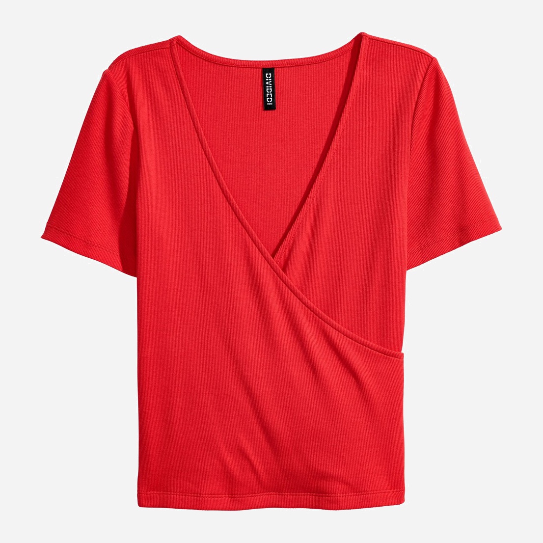 

Футболка H&M 0584667_01 M Красная