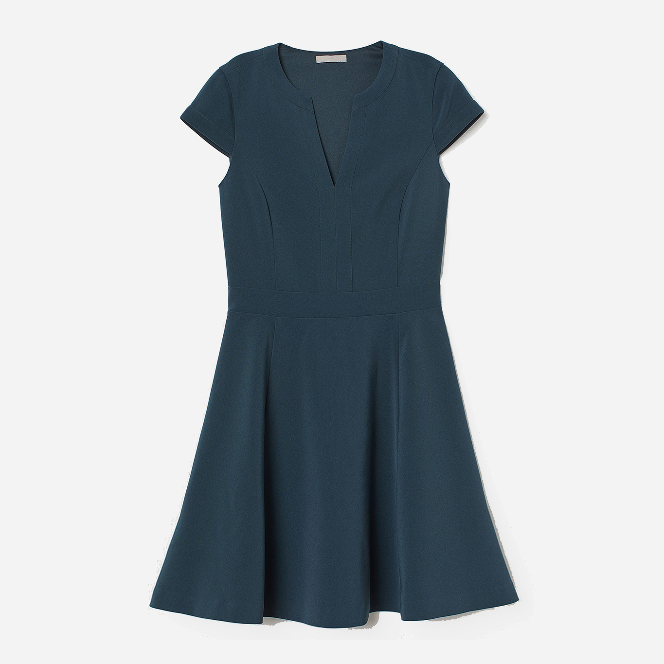 

Платье H&M 0706365_серый_01  Темно-бирюзовое, Платье H&M 0706365_серый_01 38 Темно-бирюзовое