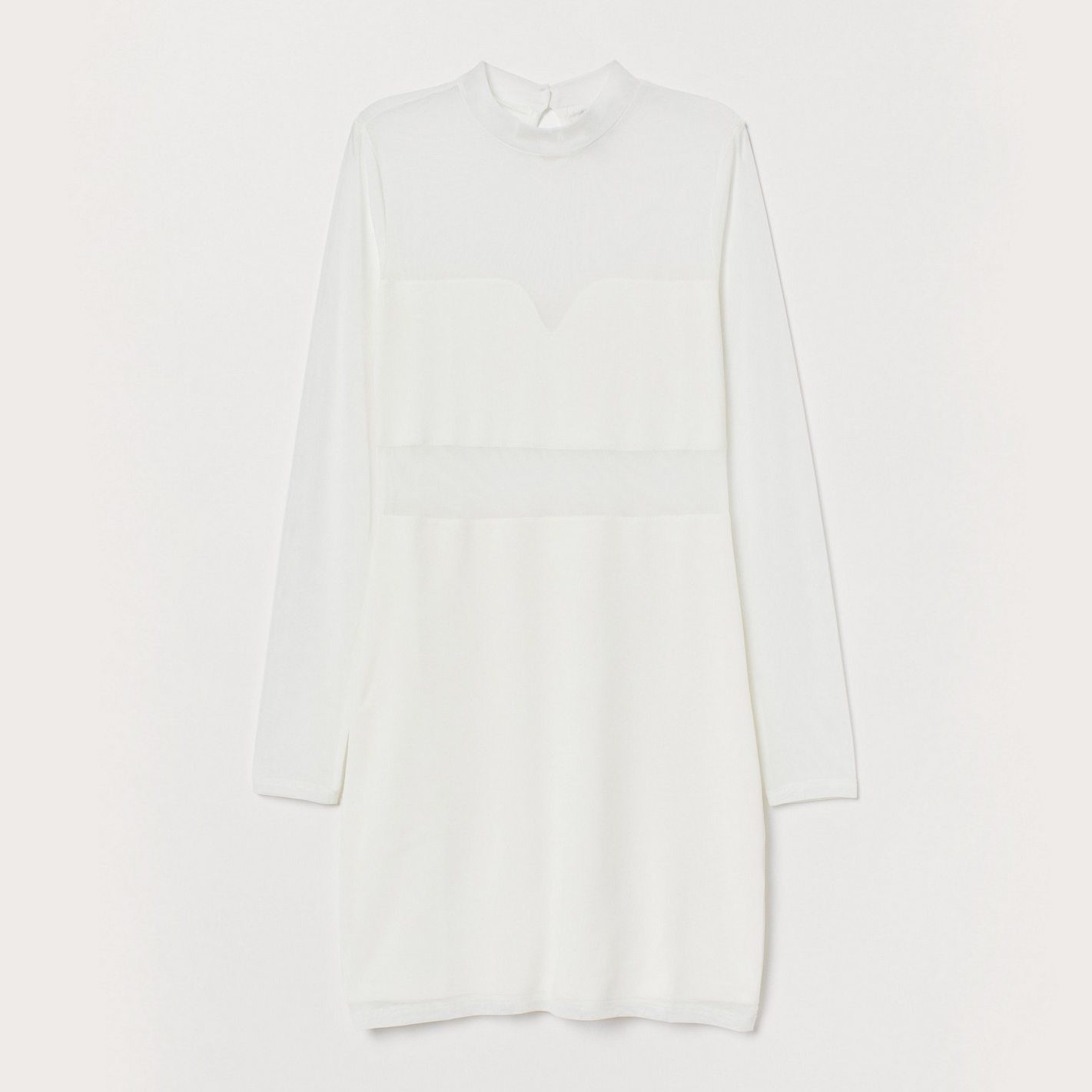 

Платье H&M 0744910_02 S Белое