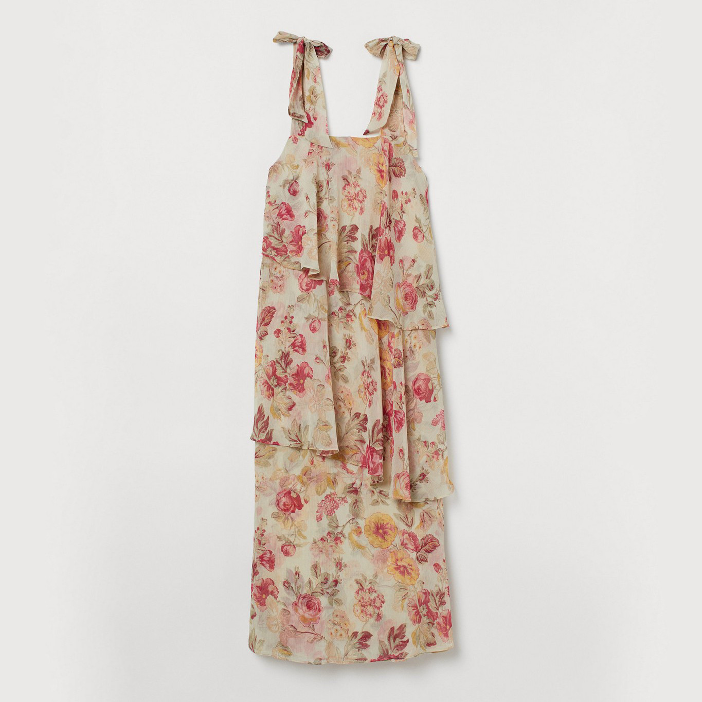 

Сарафан H&M 0767820_цветы 38 Бежевый