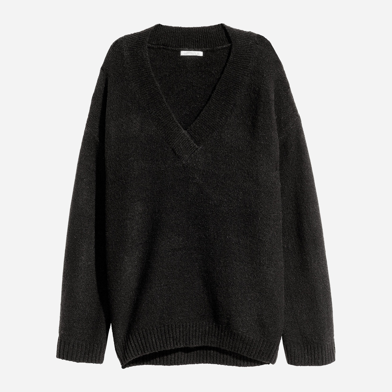 

Пуловер H&M 0432245_01 L Черный