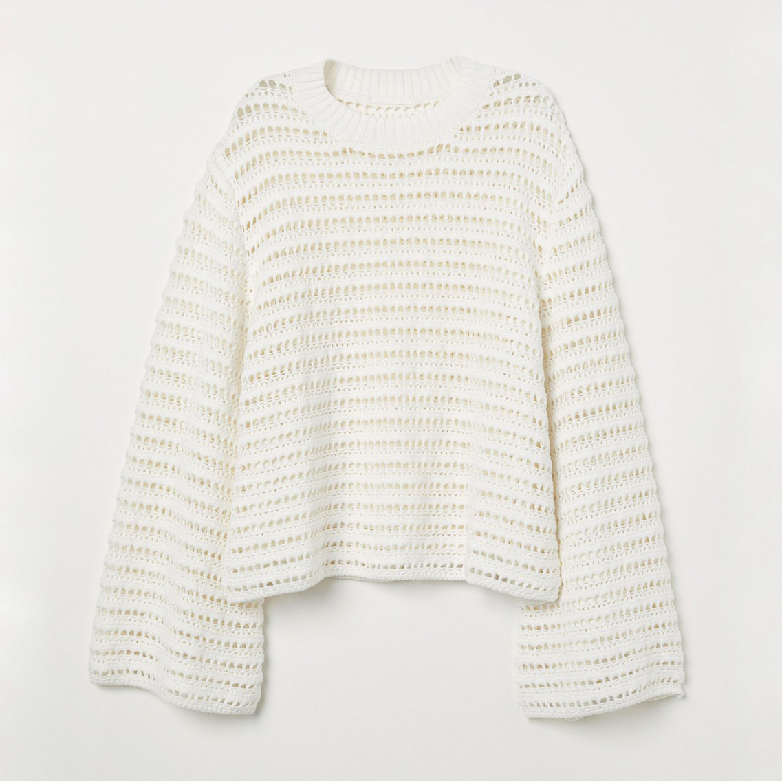 

Джемпер H&M 0637492_01 M Белый
