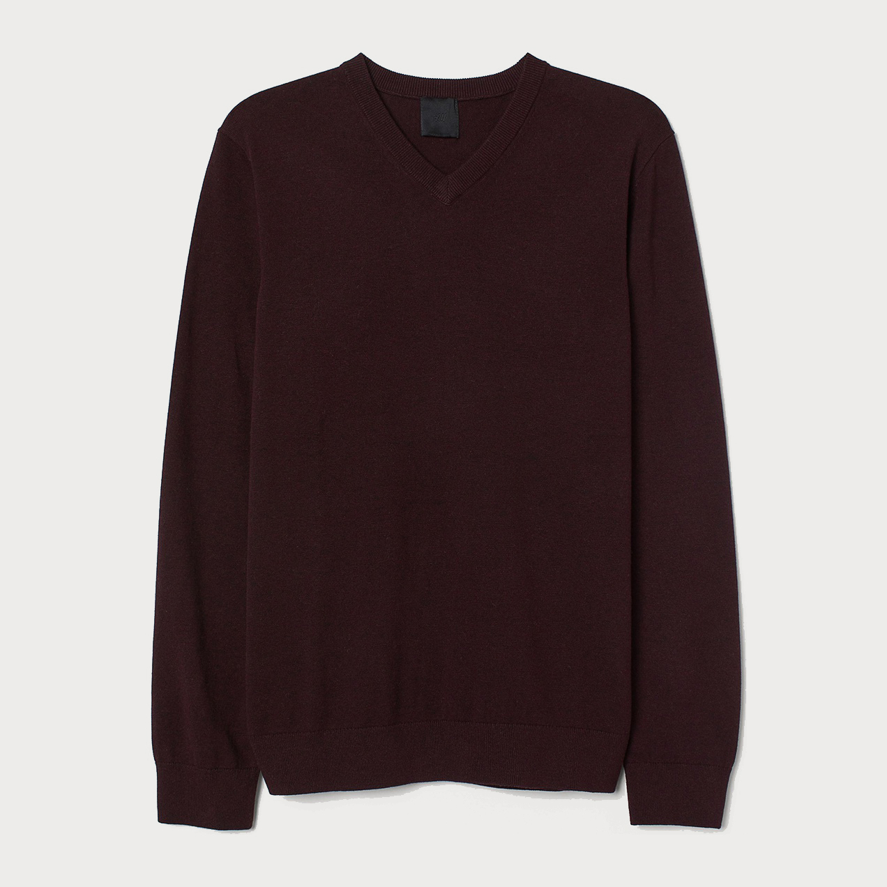 

Пуловер H&M 0787123_бордо S Бордовый