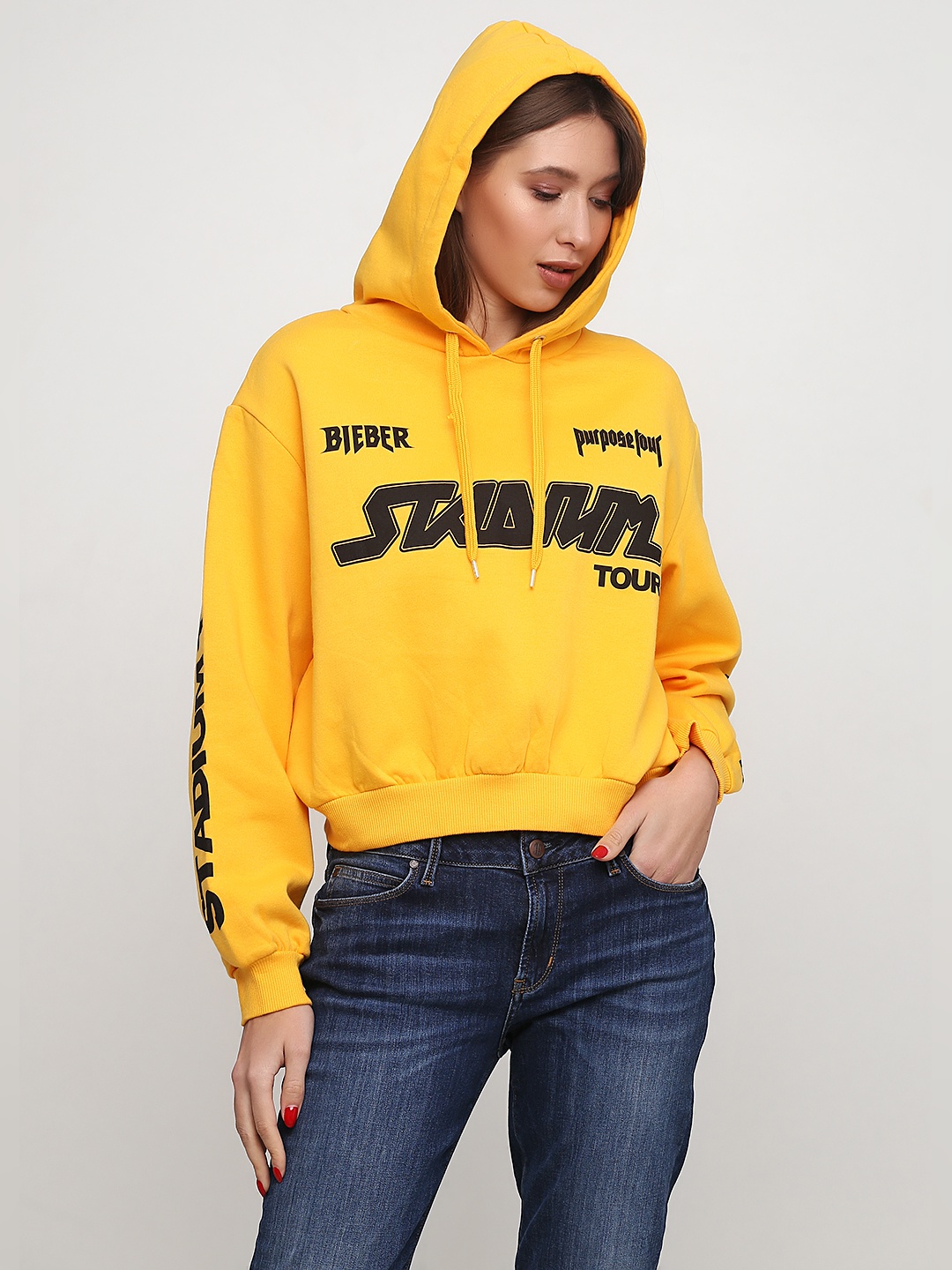

Худи H&M 0592879_03 XL Желтое