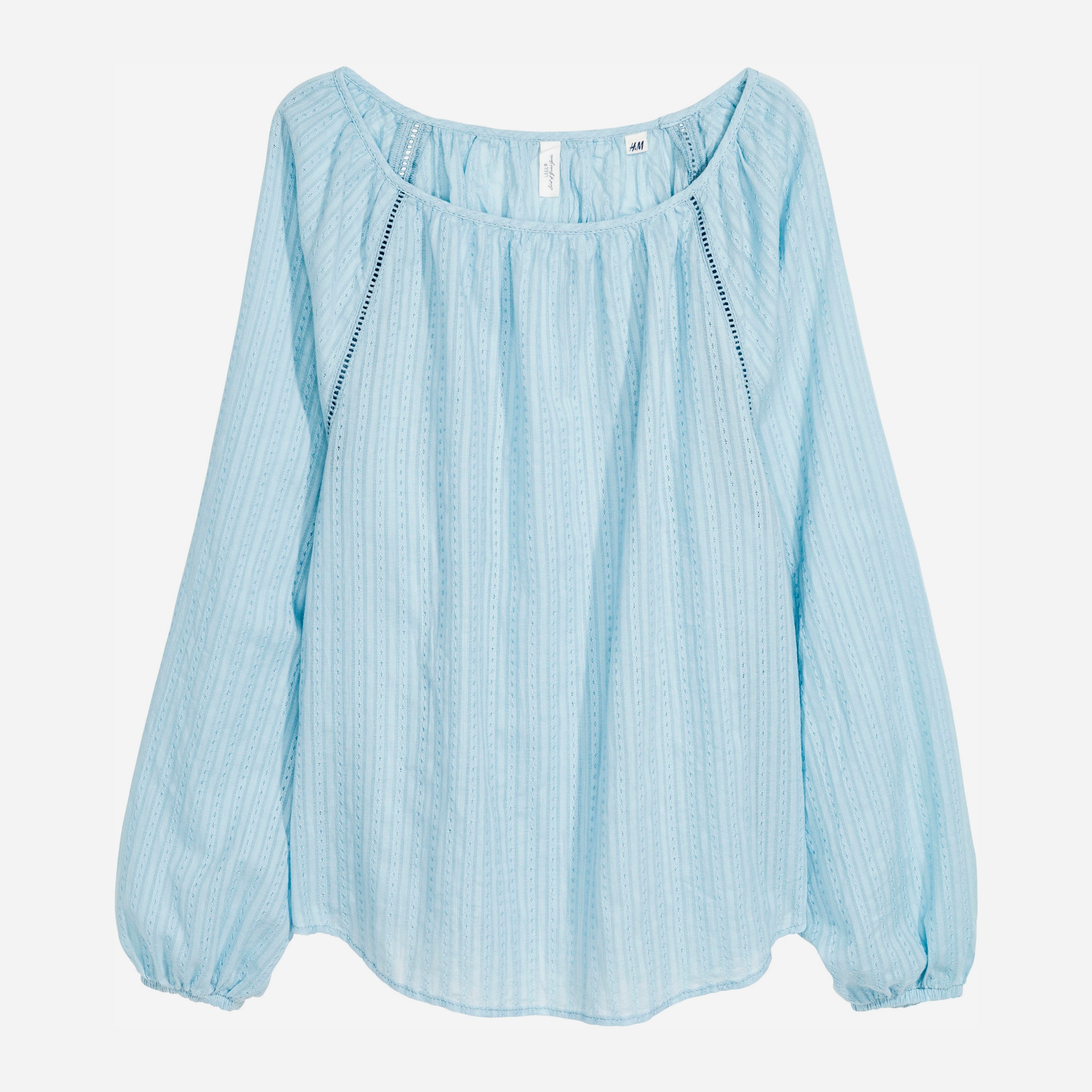 

Блузка H&M 5236356 34 Голубая