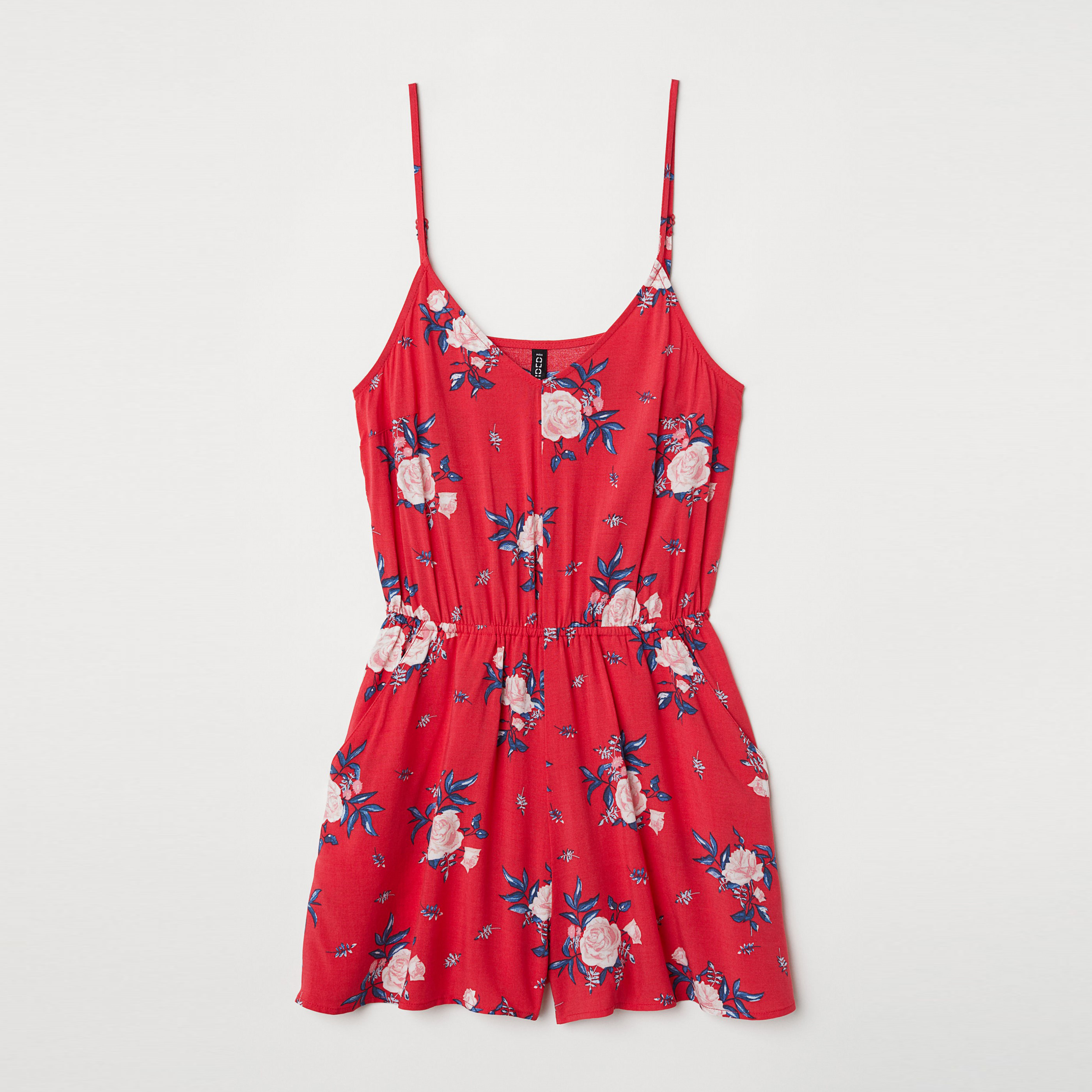 

Комбинезон H&M 4706367 40 Красный с цветами