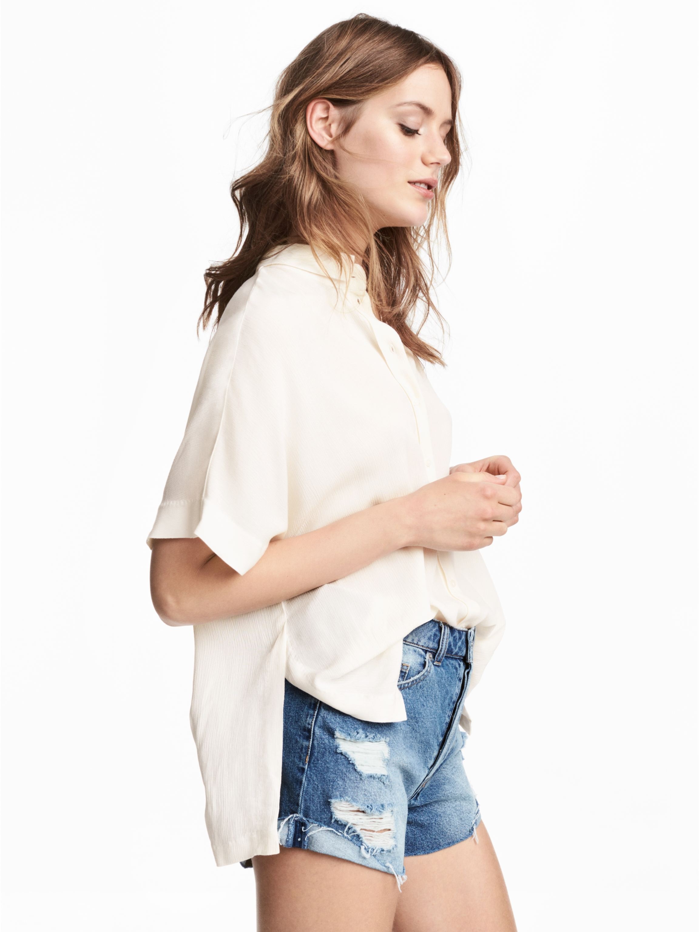 

Блузка H&M 5301025 34 Белая