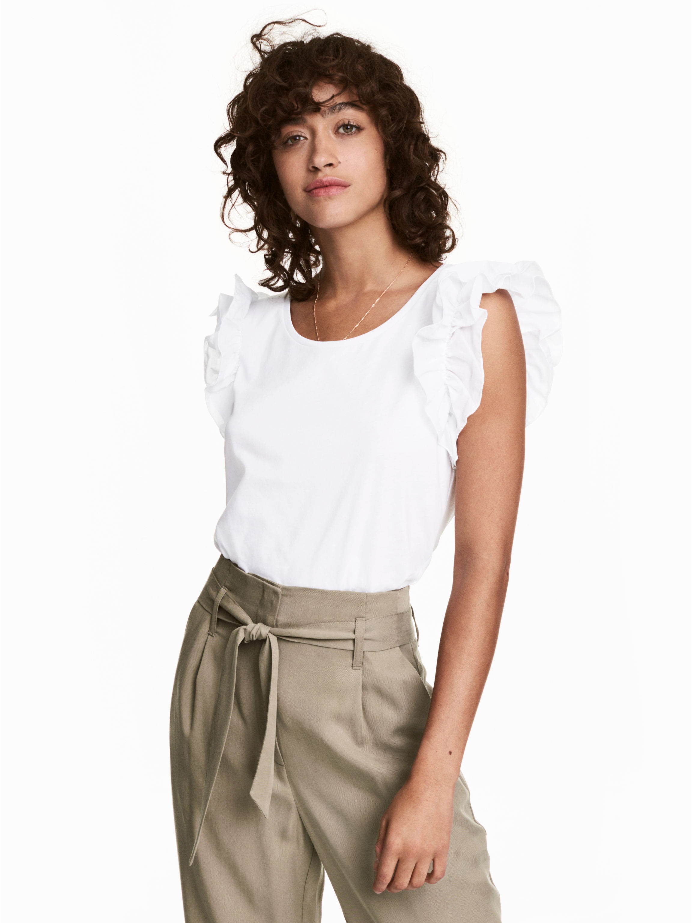 

Блузка H&M 5705306 M Белая