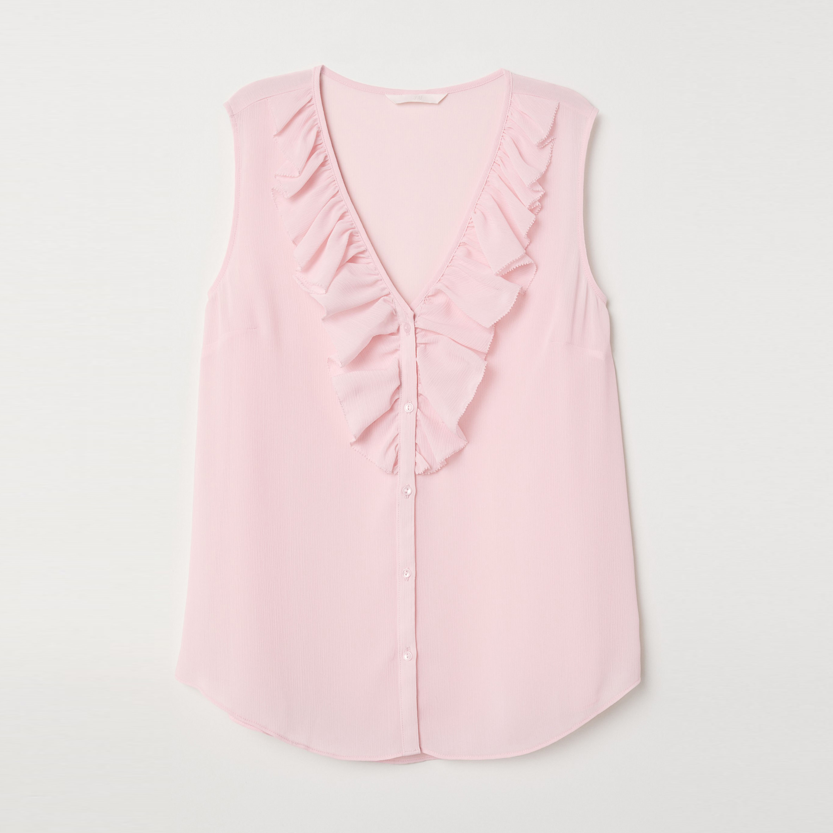 

Блузка H&M 6523678 36 Бледно-розовая