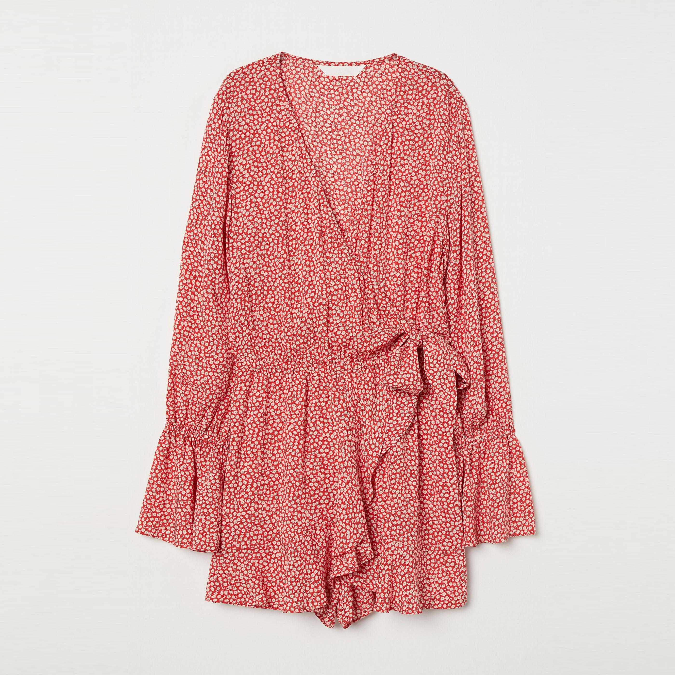 

Комбинезон H&M 7749979 40 Красный с цветами