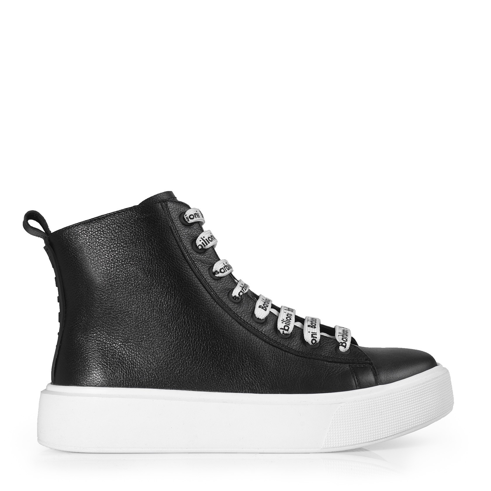 

Женские кожаные кеды Barbilioni Daisy 38 черные B.12-032-12D-01F-16/16
