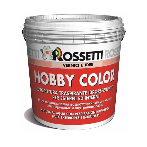 

Фарба ROSSETTI HOBBY COLOR 15л Білий (RS0009)