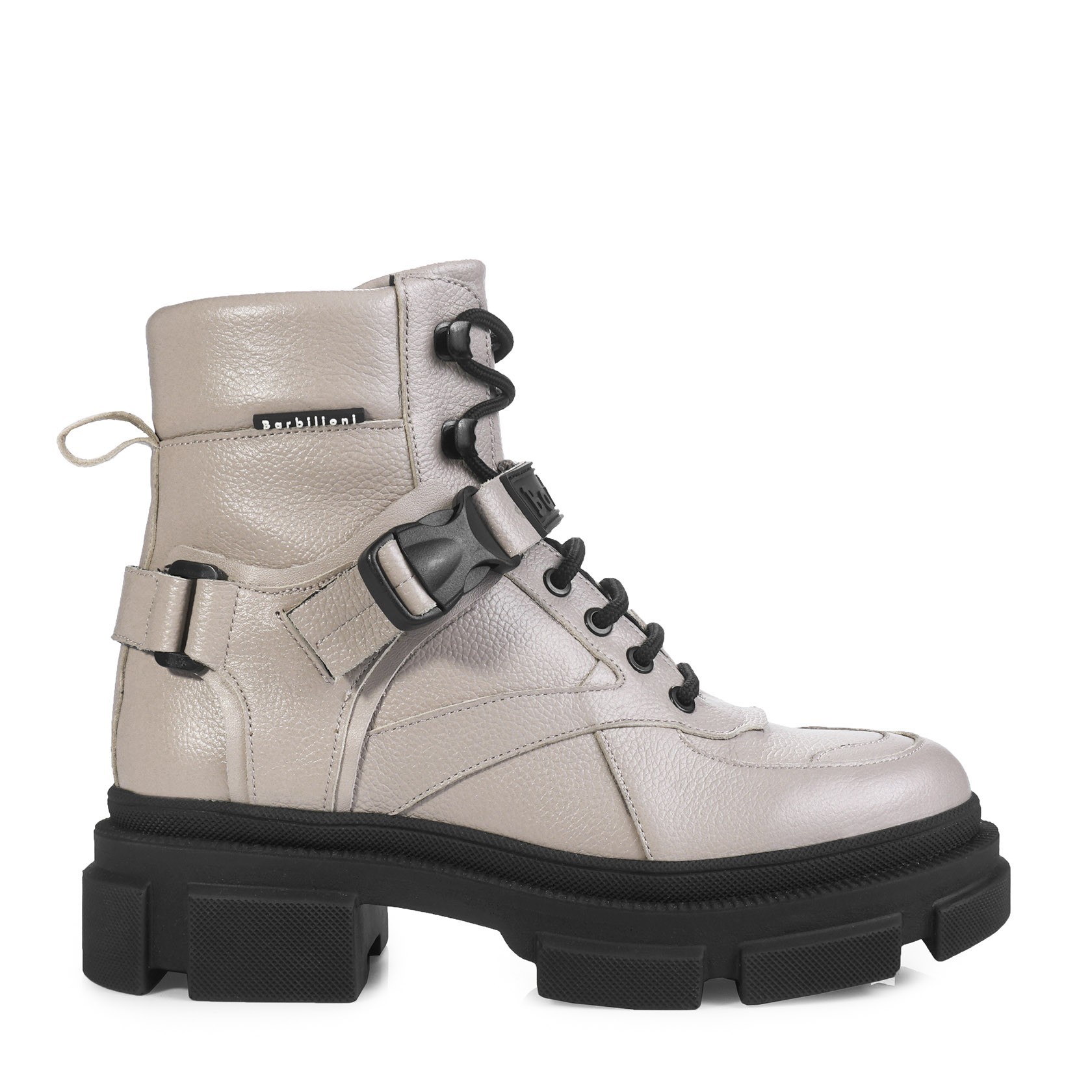 

Женские кожаные ботинки Barbilioni Noa 36 бежевые B.22-033-12D-21F-01/01