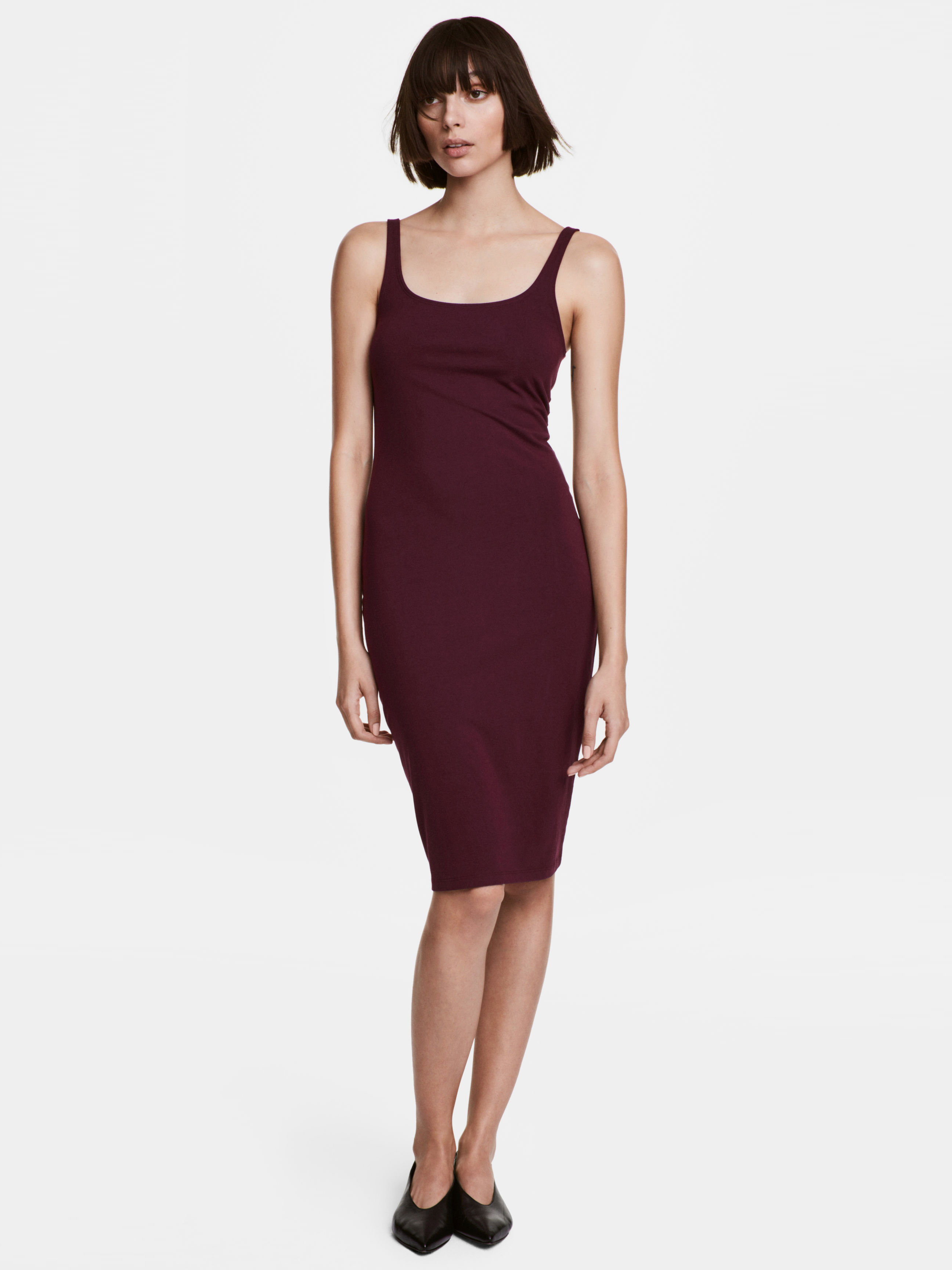 

Платье H&M 5259306 L Сливовое