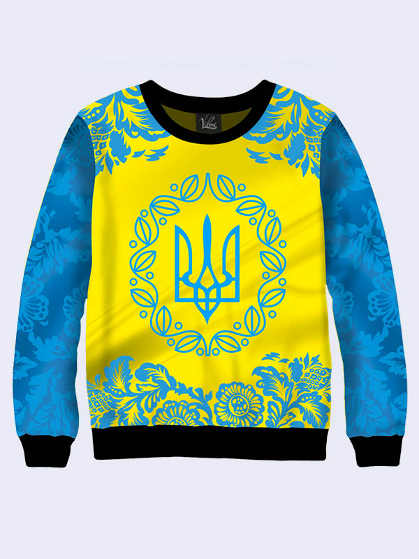 

Мужской свитшот Vilno с фотопринтом Герб Украины  (vl-11604, Мужской свитшот Vilno с фотопринтом Герб Украины M (vl-11604)