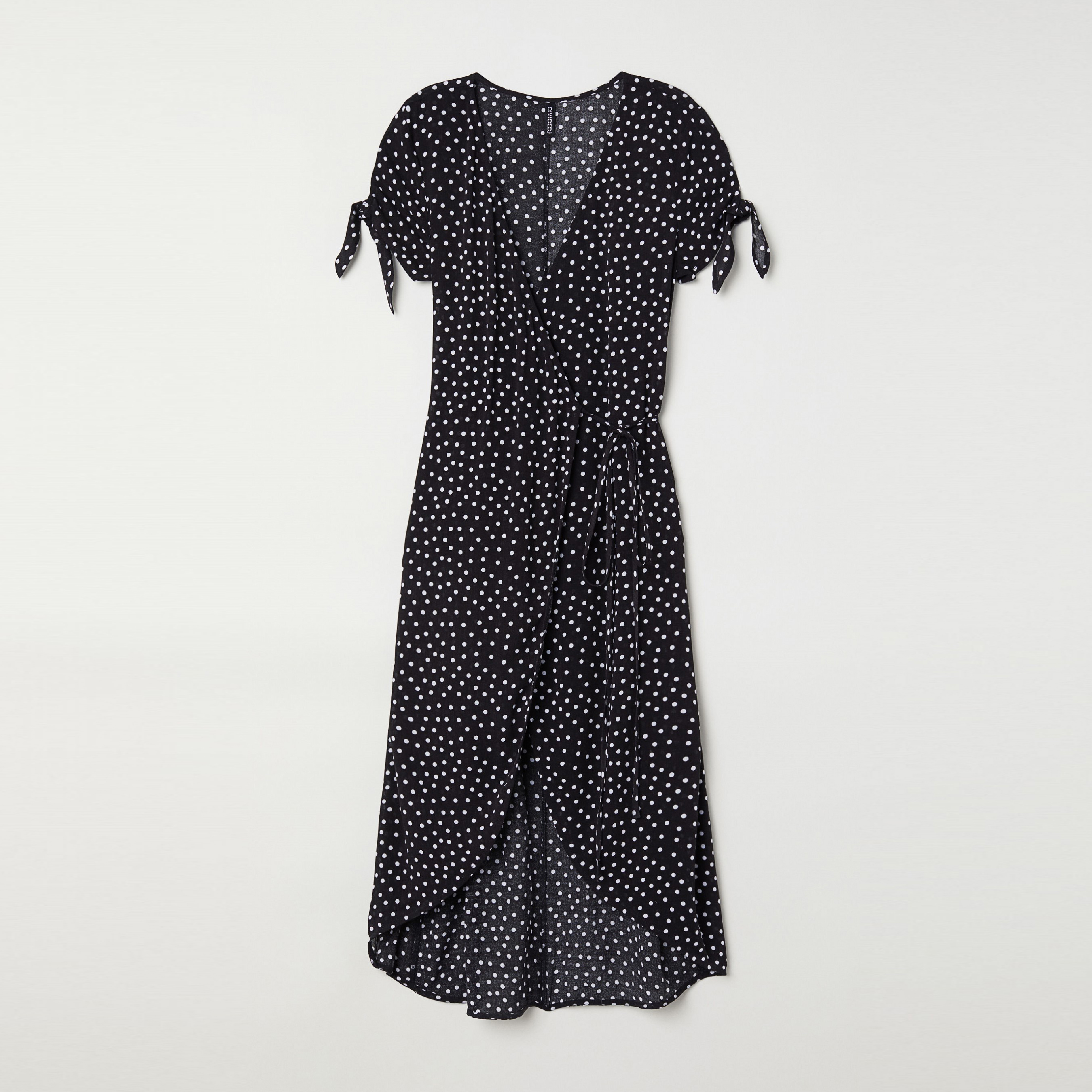 

Платье H&M 5946977 38 Черное в горошек
