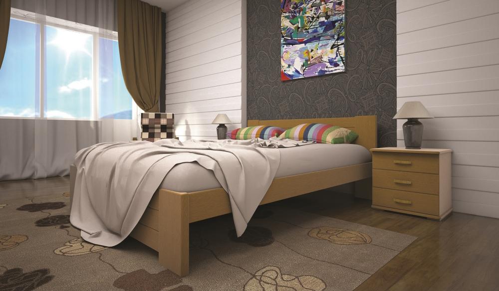 

Кровать ТИС ИЗАБЕЛЛА 3 180*200 сосна Лак Ольха