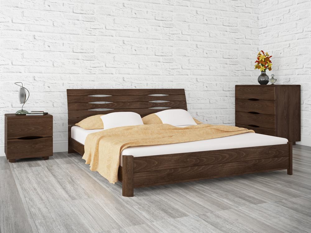 

Кровать двуспальная Олимп Марита S 180x200 Венге
