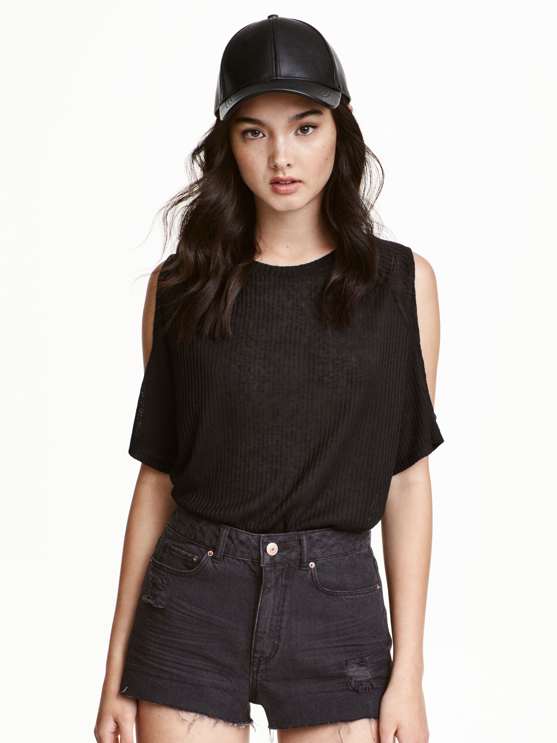 

Топ H&M 3751423 XS Черный