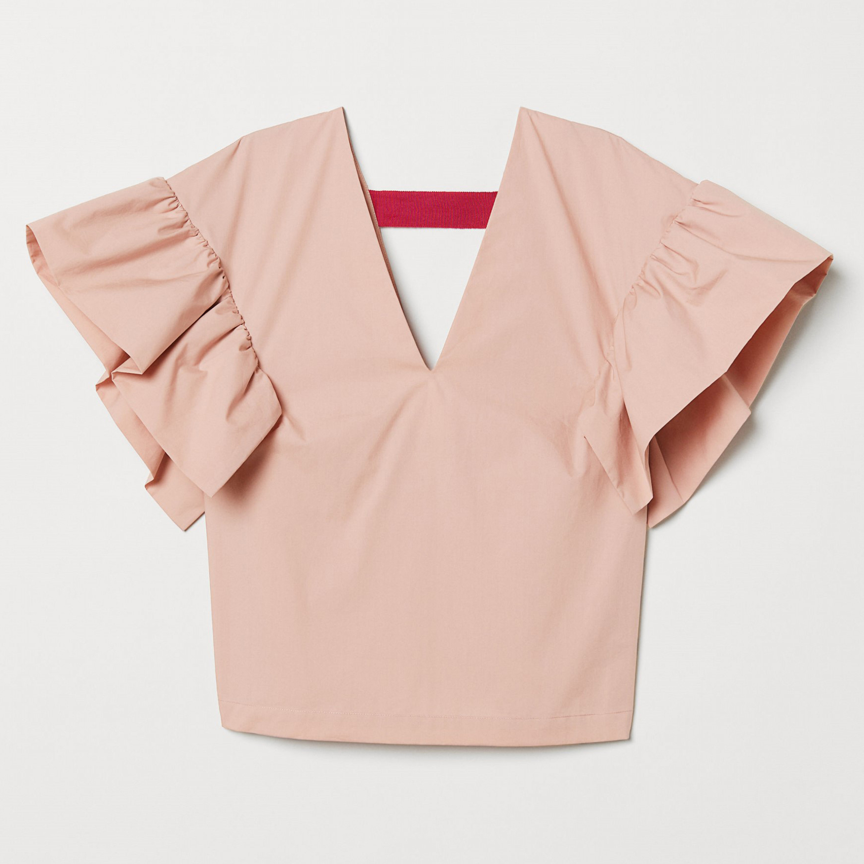 

Топ H&M 6709478 40 Розовая пудра