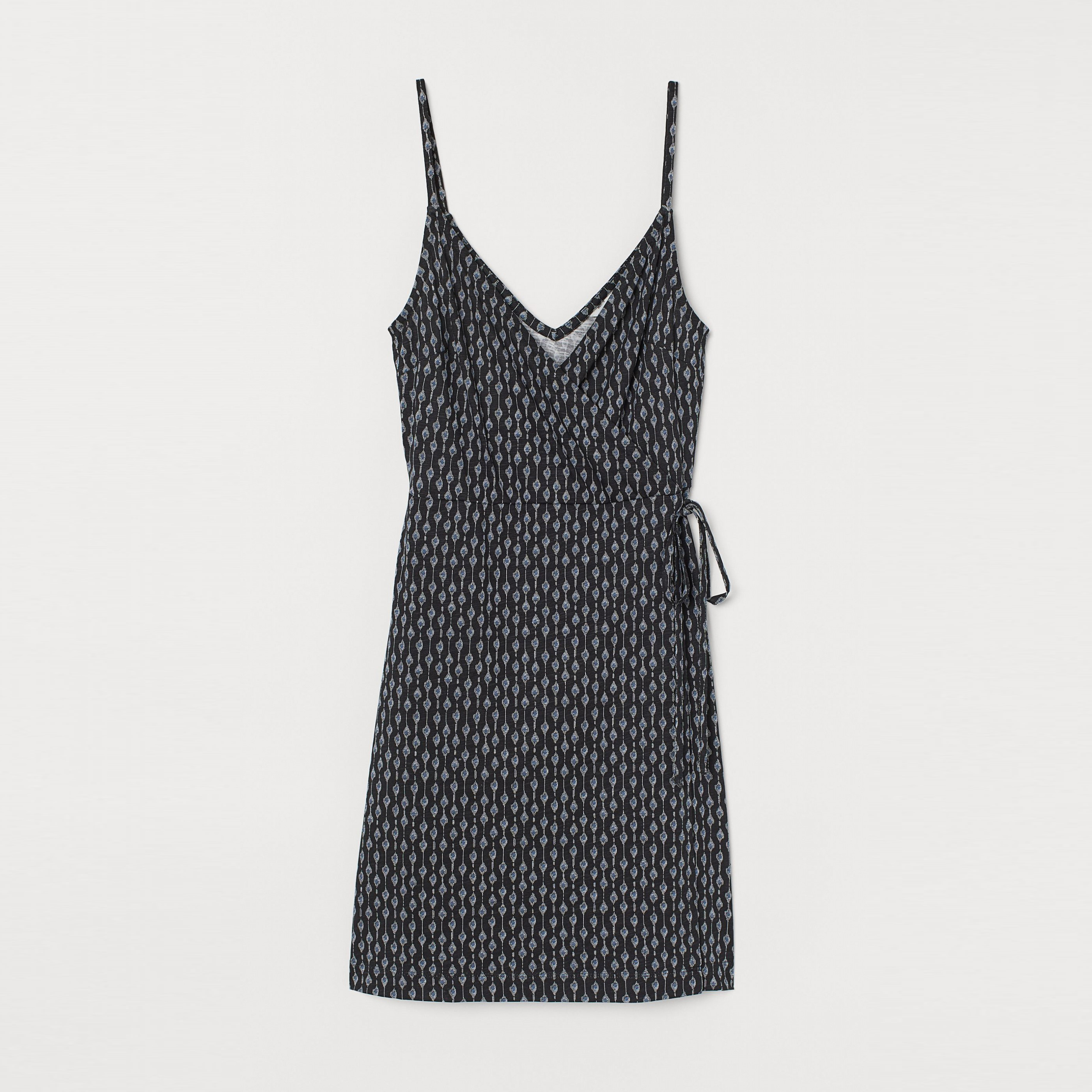 

Сарафан H&M 6604979 XS Темно-серый с рисунком