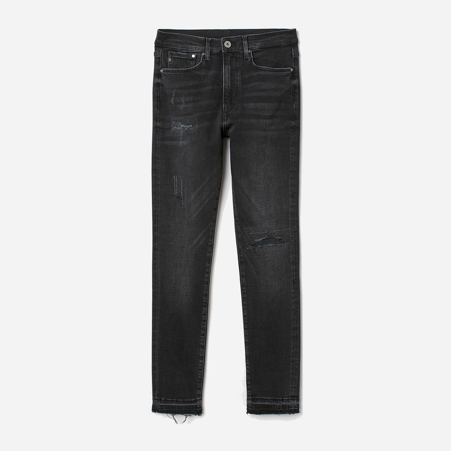 

Джинсы H&M 0714927_швы.потер 27 Черные