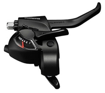 

Моноблок SHIMANO ST-EF41 правий 7 шв. Чорний