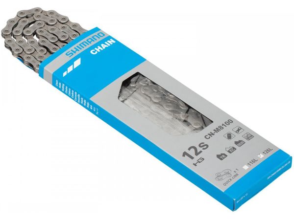 

Ланцюг CN-M8100 DEORE XT, 126 лінків, 12-швидк, +QUICK-LINK