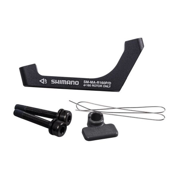 

Адаптер для диск. гальм задній шосе SHIMANO 160мм болт 25мм FLATMOUNT