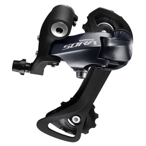 

Перемикач задній SHIMANO SORA RD-R3000-GS 9ск. Середній важіль