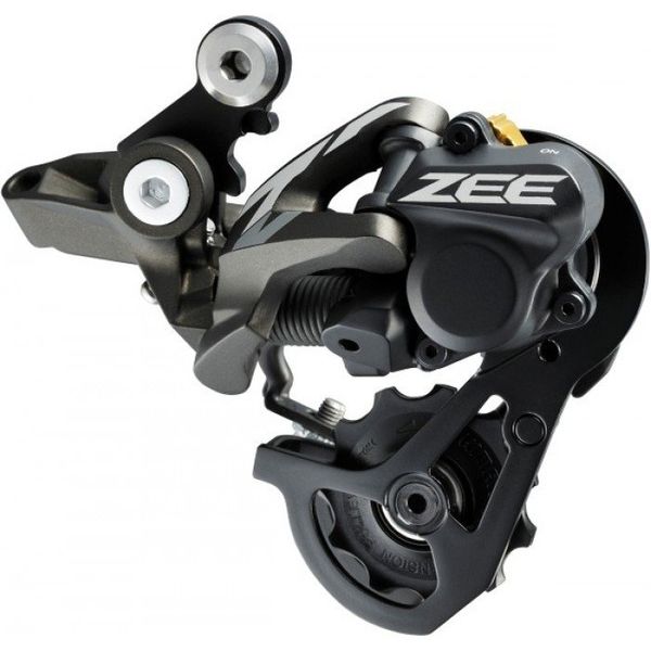 

Перемикач задній SHIMANO ZEE RD-M640-SSW SHADOW+ 10ск. FR 11-36T короткий важіль