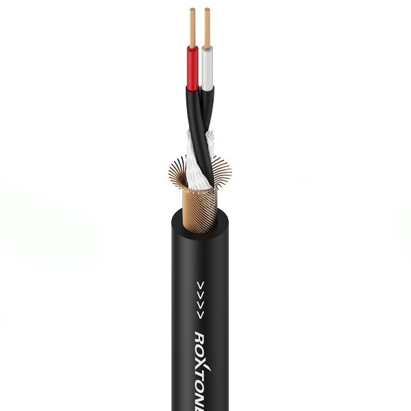 

Кабель микрофонный симметричный Roxtone MC005-BK-100m (0910)