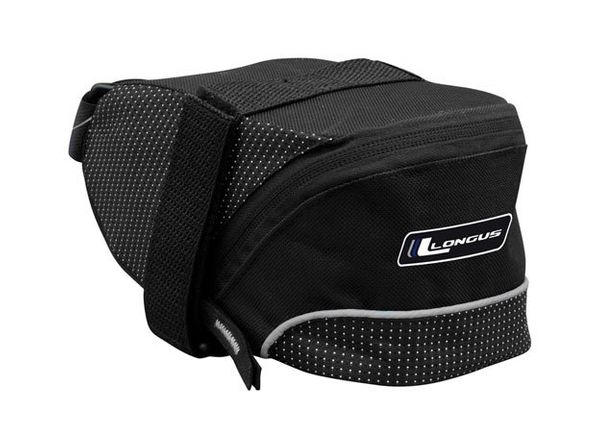 

Підсідельна сумка LONGUS STRAP-M velcro Чорний