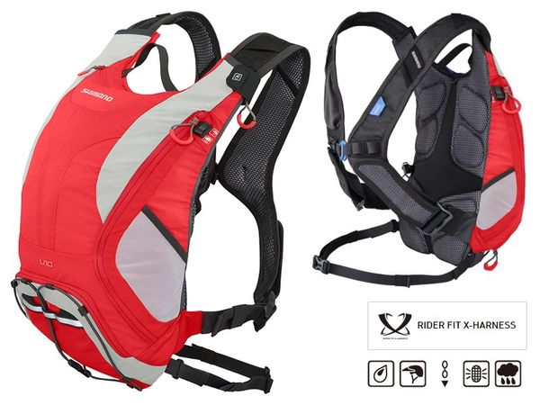 

Рюкзак SHIMANO UNZEN 10л. Daypack Червоний/Сірий