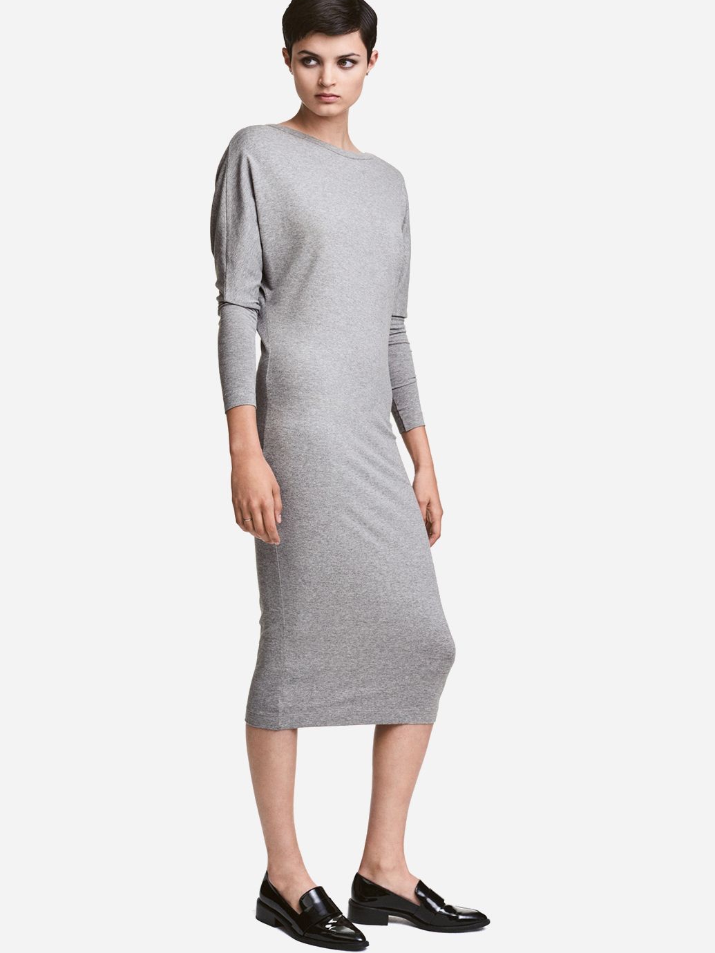 

Платье H&M 0460830_02  Серое, Платье H&M 0460830_02 32 Серое