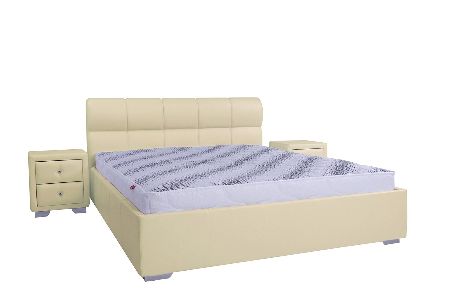 

Кровать со съемным чехлом и механизмом Zevs-M Барселона (деревянный каркас) Boom 4 бежевая 180х200