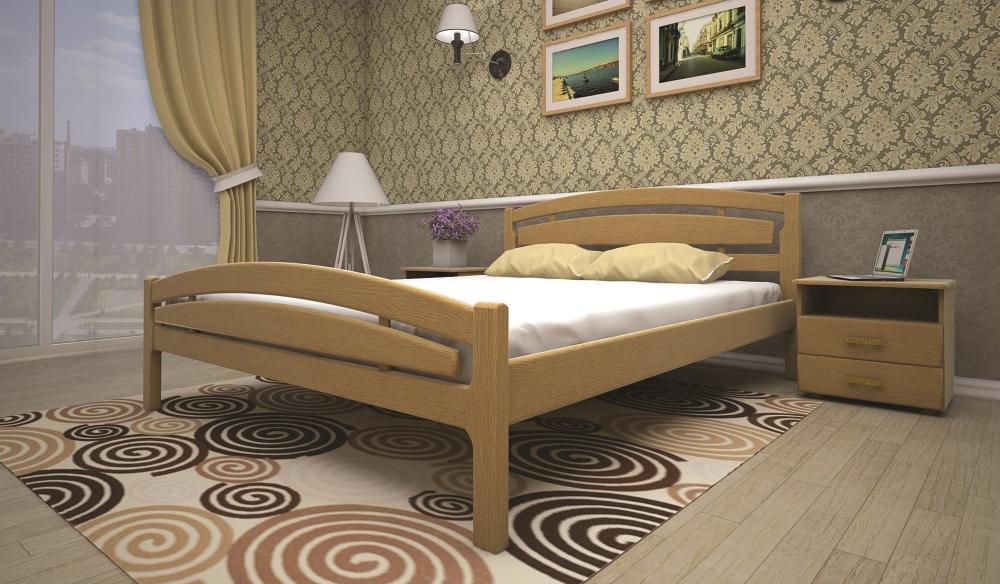 

Кровать ТИС МОДЕРН 2 90*200 дуб Лак Ольха