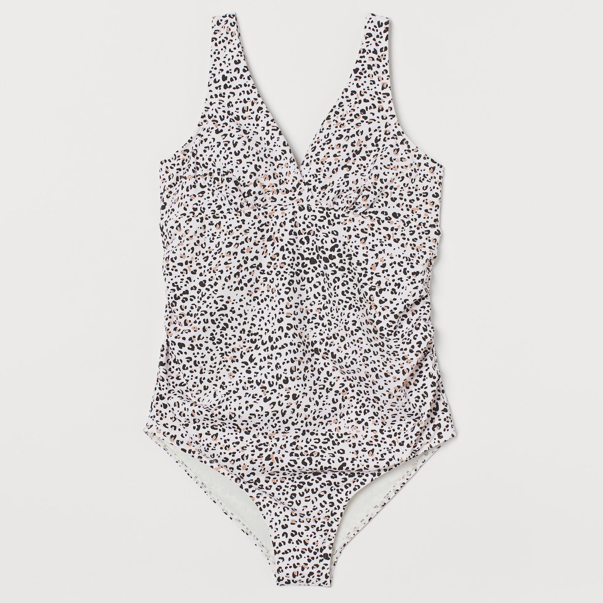 

Слитный купальник для беременных H&M 1105-6905131 M Белый