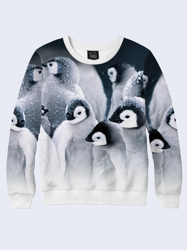 

Мужской свитшот с рисунком Vilno, HAPPY PENGUIN FAMILY, размер XL (vil-26169)