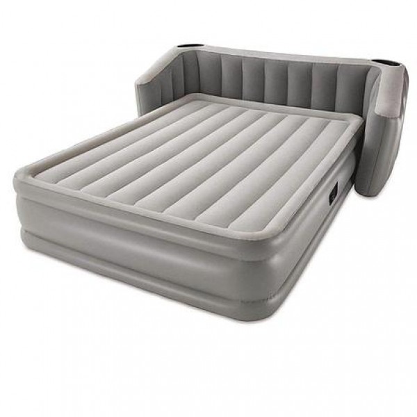 

Кровать надувная двухспальная Bestway 196х233х43 (80) встроенный электронасос подсветка спинка Оригинал (int-67620)