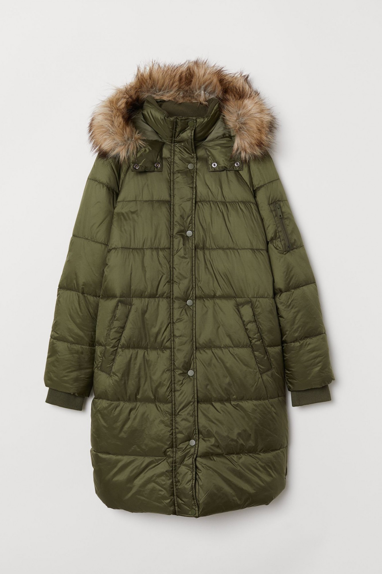 

Пальто H&M M хаки 6581058wt